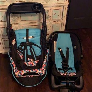 COSCO STROLLER AND CAR SEAT‼️‼️